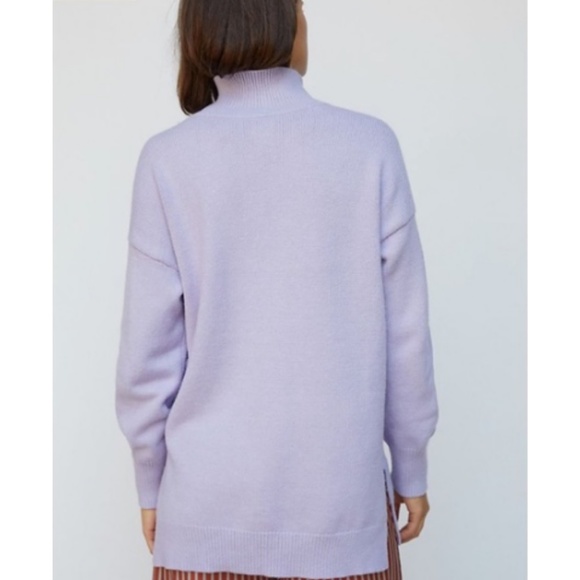 Anthropologie Crystal Chevron Turtleneck - Picture 4 of 11